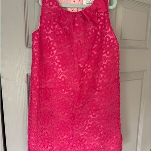 Gymboree Pink Sheath Dress Sleeveless Crew Neck